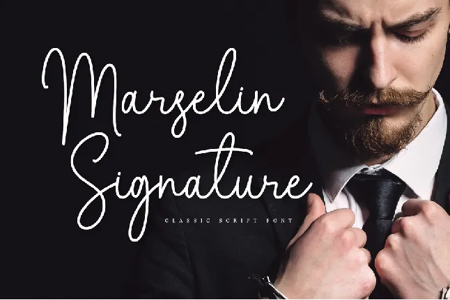 Marselin Signature font