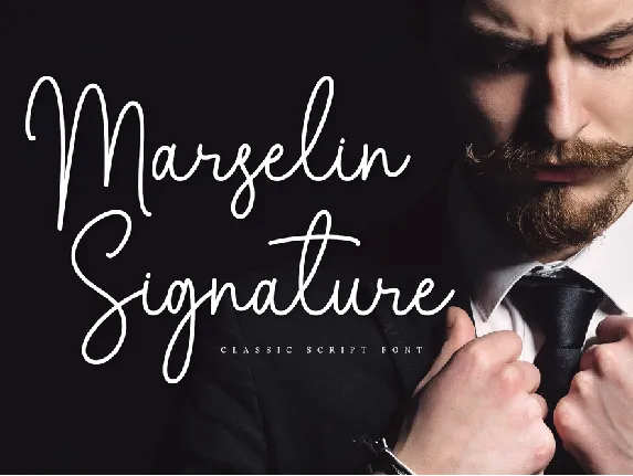 Marselin Signature font