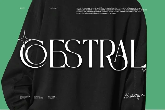 Coestral font