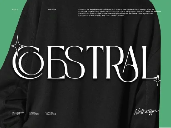 Coestral font