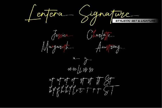 Lentera font