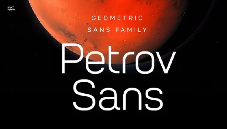 Petrov Sans Family font