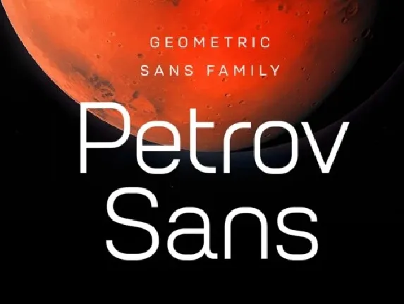 Petrov Sans Family font