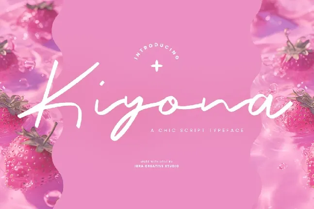 Kiyona Personal Use font