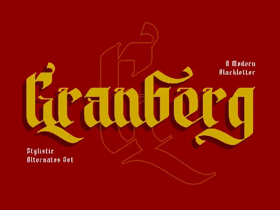 Granberg font