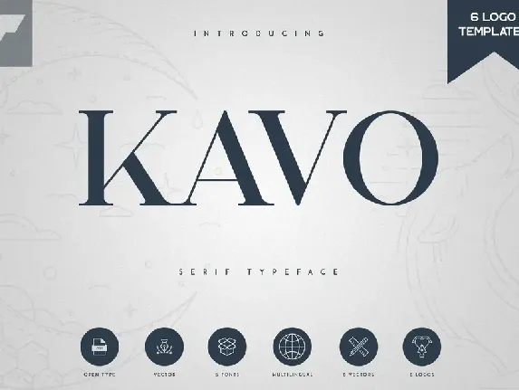 Kavo Serif font