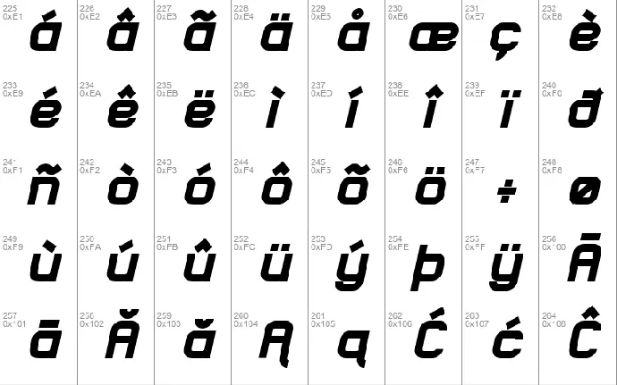 Lastwaerk font