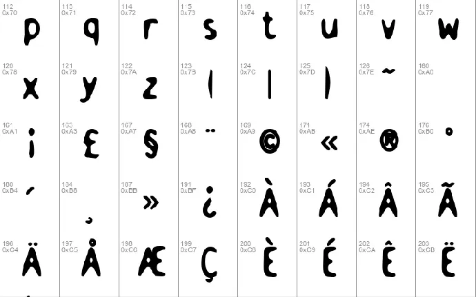 Holstein font