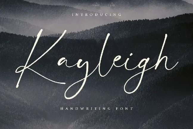 Kayleigh font