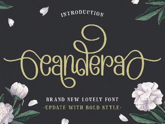 Candera font