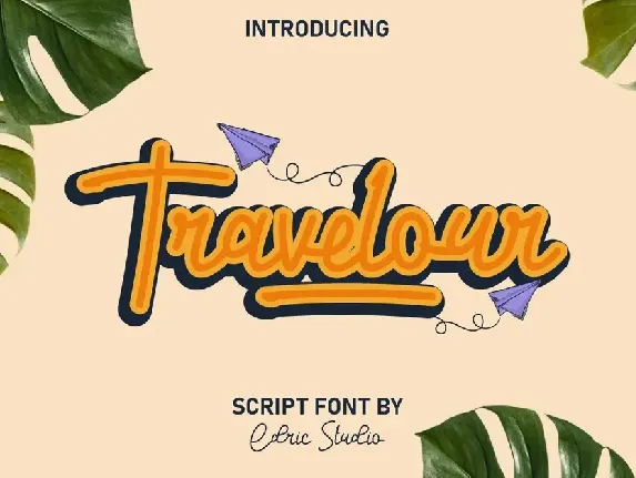 Travelour Demo font