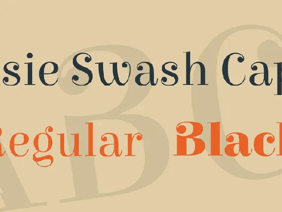 Elsie Swash Caps font