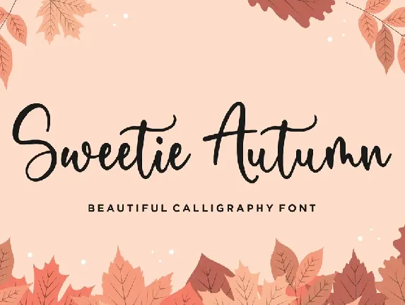 Sweetie Autumn font