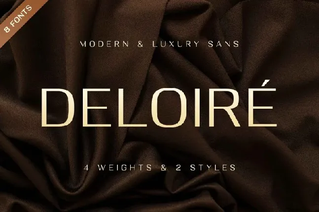 Deloire font