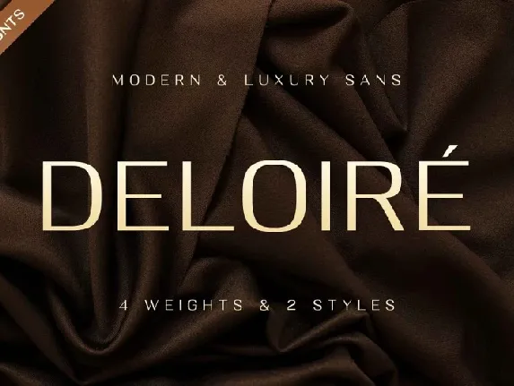 Deloire font