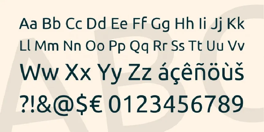 Ubuntu Family font