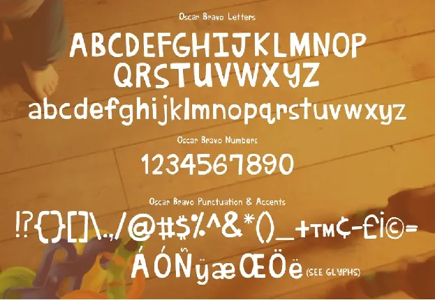 Oscar Bravo font