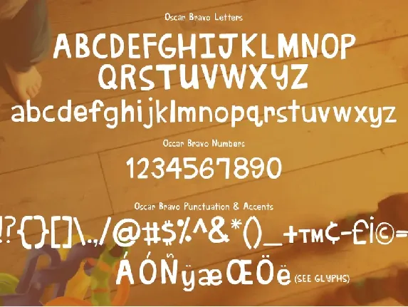 Oscar Bravo font