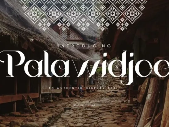 Palawidjoe font