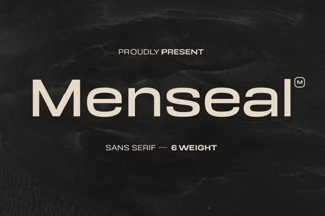 Menseal Family font