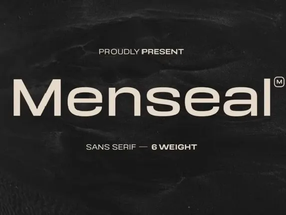 Menseal Family font