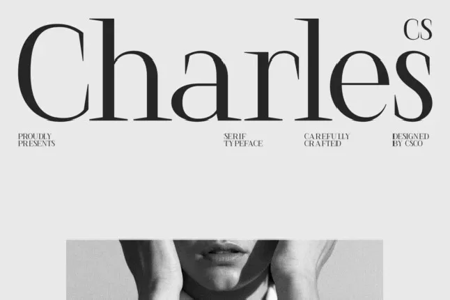 CS Charles font