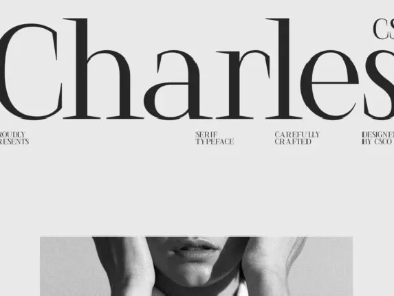 CS Charles font