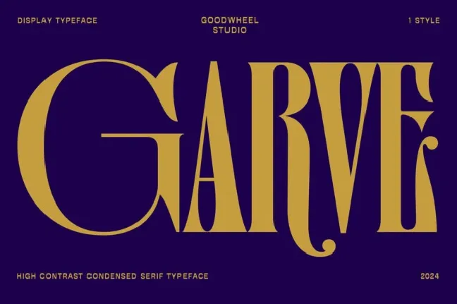 GW Garve font