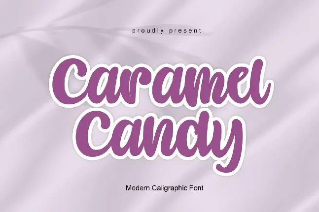 Caramel Candy font