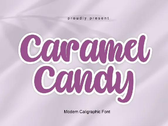 Caramel Candy font