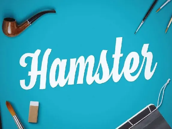 Hamster font