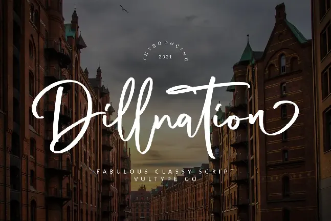 Dillnation font