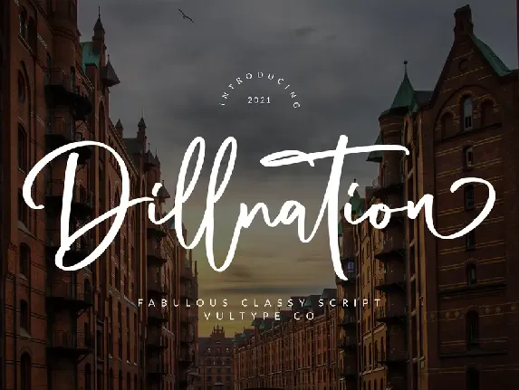 Dillnation font