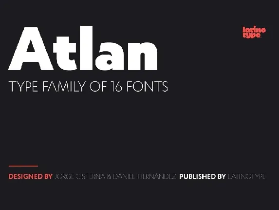 Atlan Family font