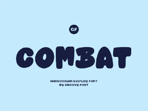 GF Combat font