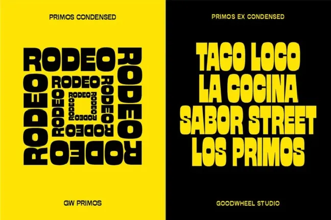 GW Primos font