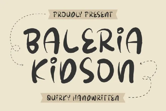 Baleria Kidson font