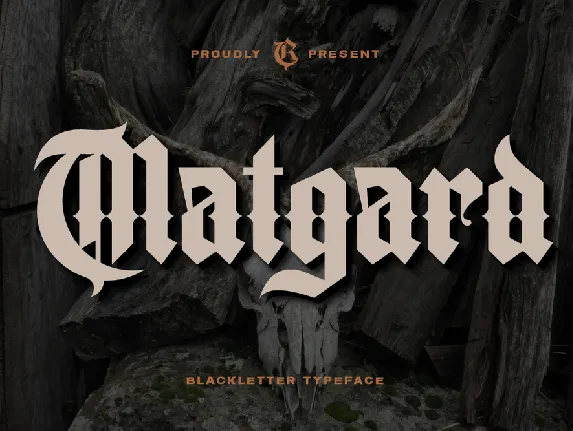 Matgard font