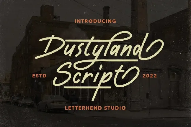 Dustyland font