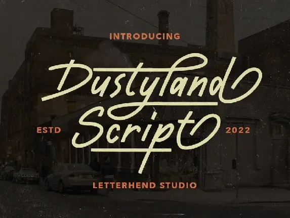 Dustyland font