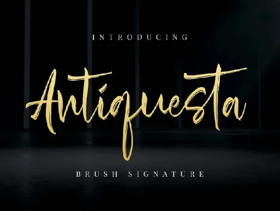 Antiquesta font