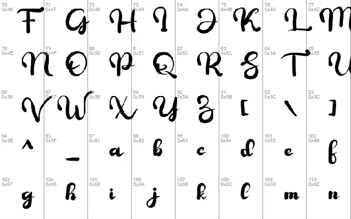 Bunga font