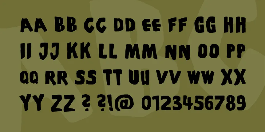 PiS Coffins and Ghosts font