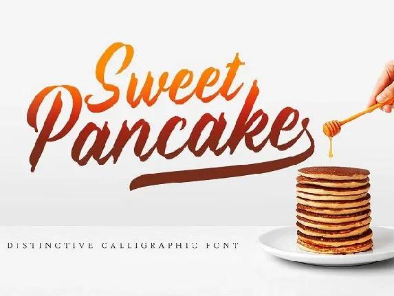 Sweet Pancake Script font