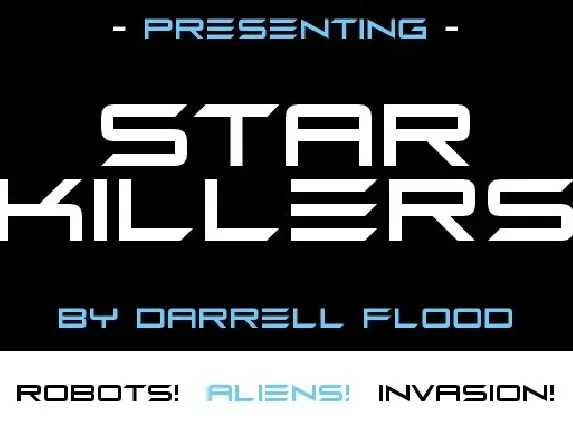 Star Killers font