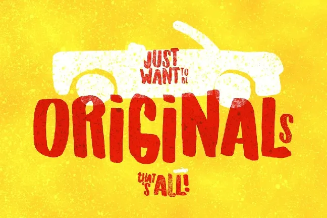 Originals Typeface Free font