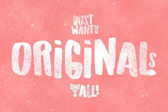 Originals Typeface Free font