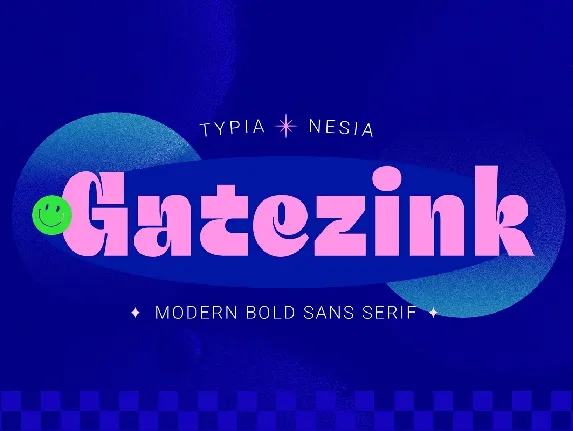 Gatezink font