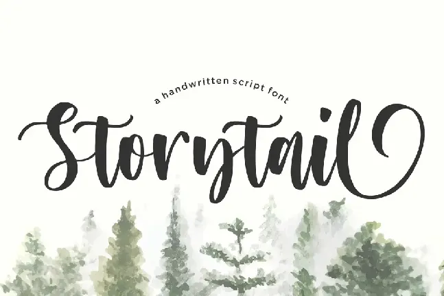 Storytail font