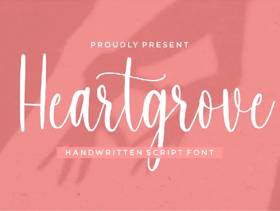 Heartgrove font